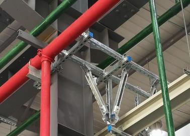浙江该抗震支架的整体式支吊架结构协调性好